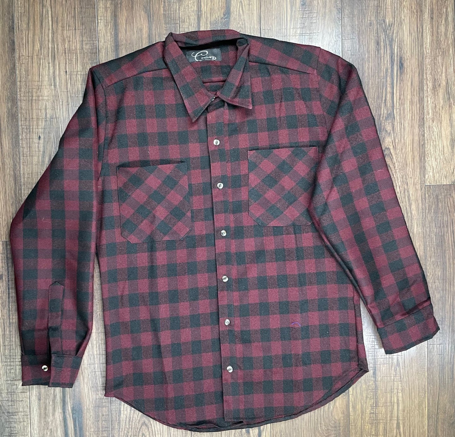 Camisa a Cuadros Acrílico / Poliéster 50% / 50%