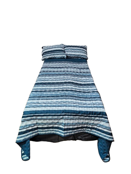 PAQUETE PAREJA PRIMAVERAL CON COLCHA, ALMOHADA Y SABANA.