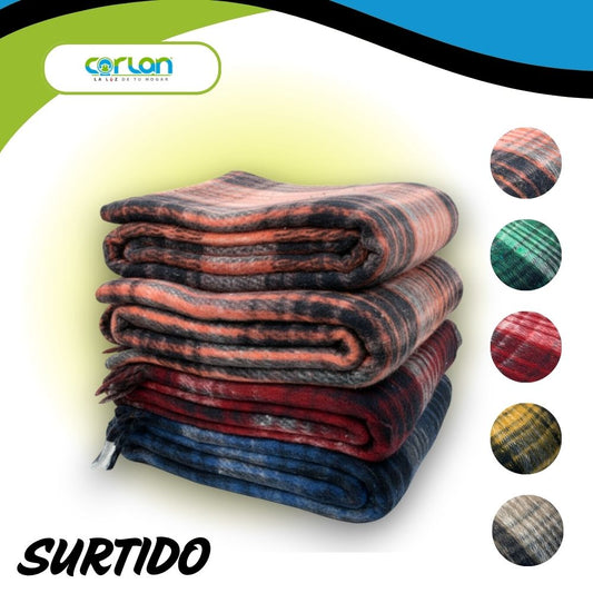 Manta Alaska de Material Regenerado 1.60 x 2.10