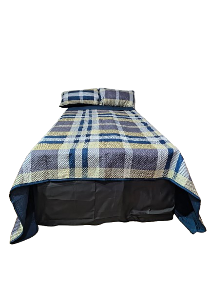 PAQUETE REALEZA PRIMAVERAL CON COLCHA, ALMOHADA Y SABANA.