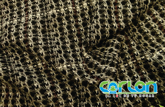 Paño de lana/poliester tipo novedad "Libia"