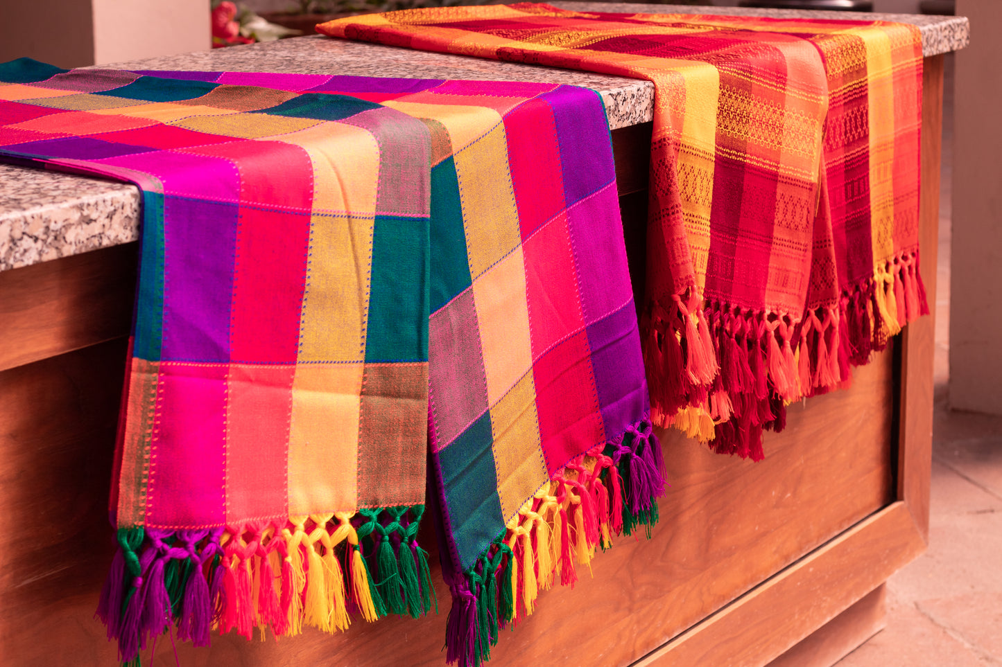 Mantel Artesanal liso 2.50 x 1.60 mts.