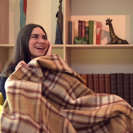 Frazada "Canadá" 1.60 x 2.00 mts