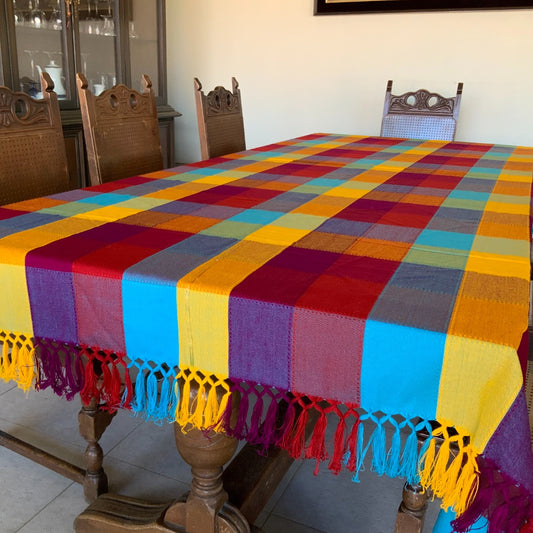 Mantel Artesanal liso 2.50 x 1.60 mts.