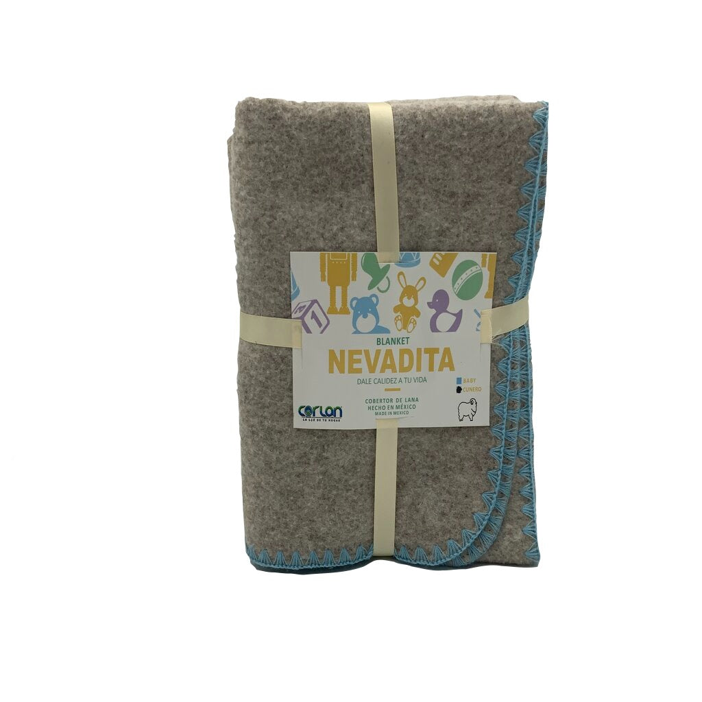 Cobertor Para bebé (cunero 1.05 x 1.40 mts / baby 1.05 x .80 mts)