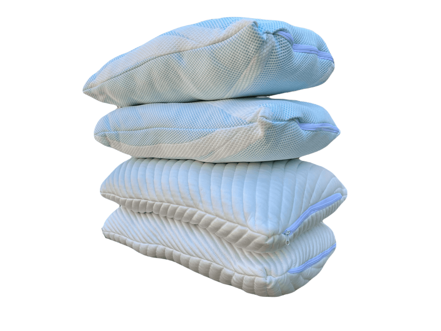Par de Almohadas Hipoalergénicas, Antiácaros, Frescas y Cómodas con cierre STD 50 x 70 cm