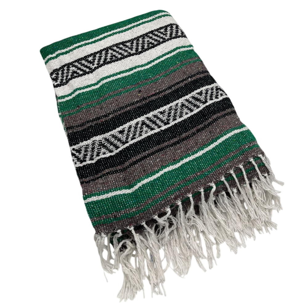 Falsa Blanket Multiusos 1.40 x 1.90 m | Cobija Mexicana para Yoga, Hogar y Auto