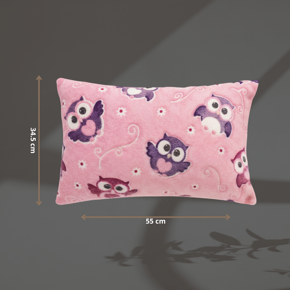 Almohada Infantil Brilla en la Oscuridad 55 x 34.5 cm | Súper Suave, Ergonómica y Confortable