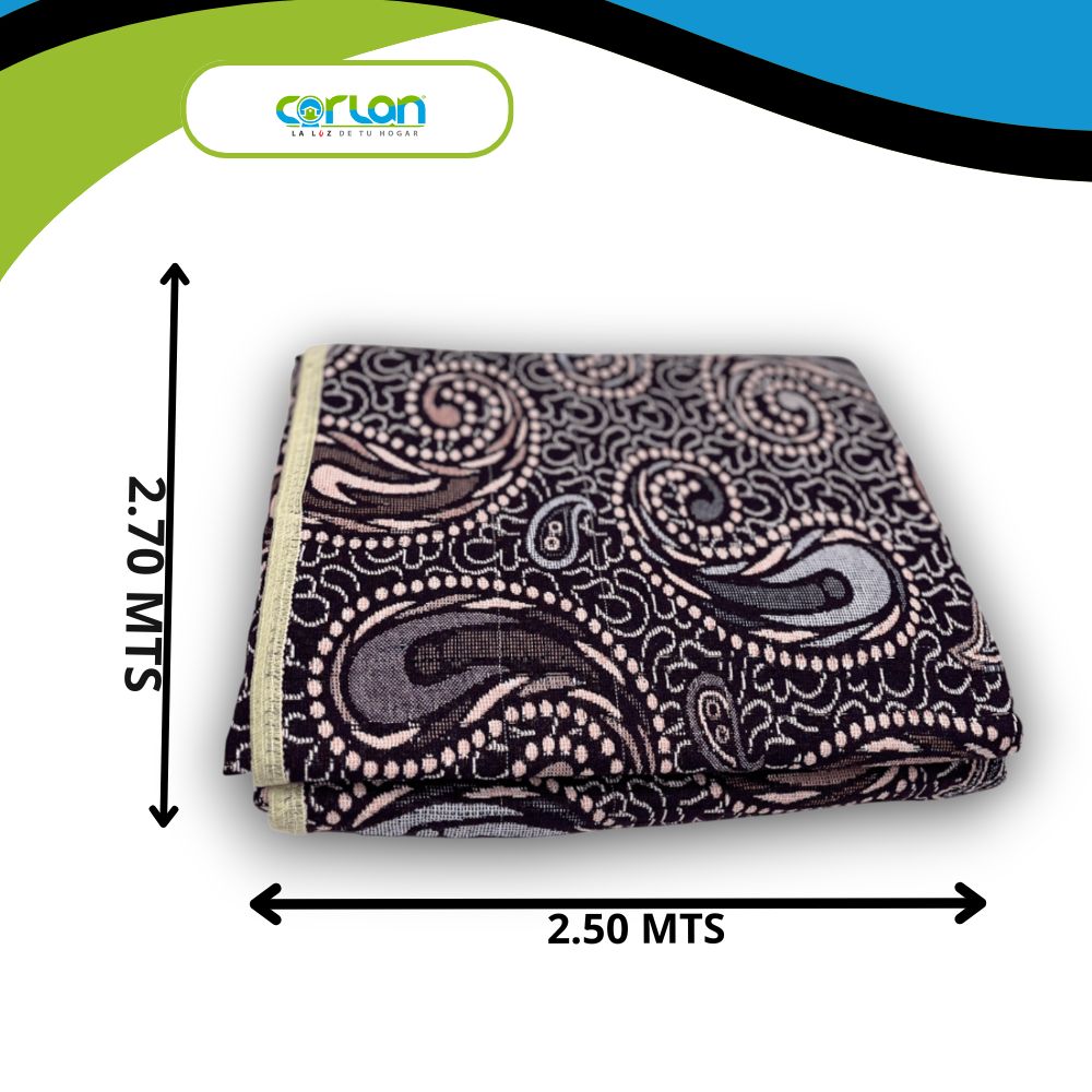 Colcha Española King Size Doble Vista | Fresca, Ligera y Transpirable 2.70 x 2.50 m