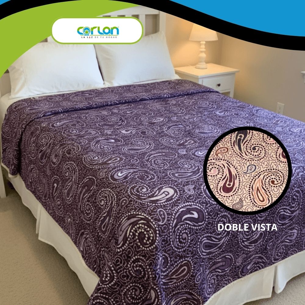Colcha Española King Size Doble Vista | Fresca, Ligera y Transpirable 2.70 x 2.50 m