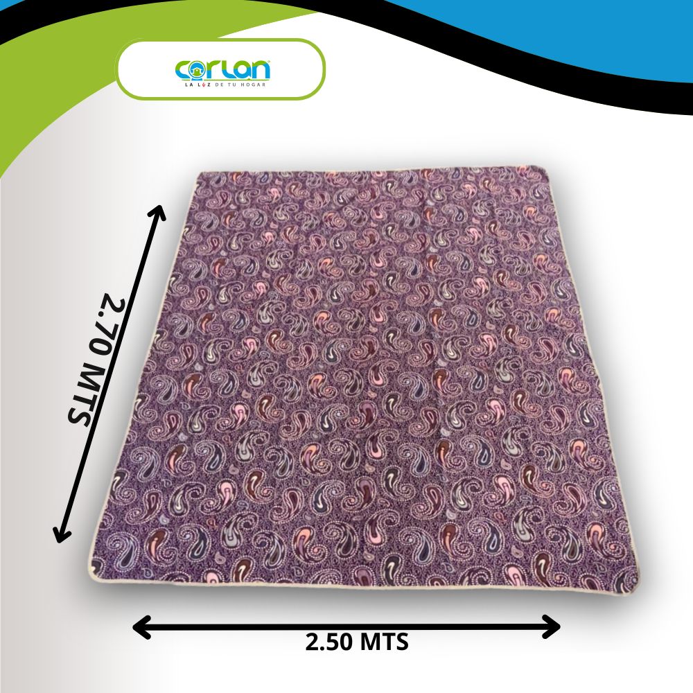 Colcha Española King Size Doble Vista | Fresca, Ligera y Transpirable 2.70 x 2.50 m