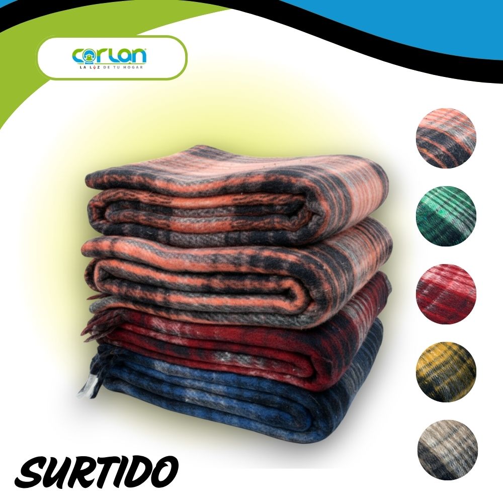 Manta Alaska de Material Regenerado  1.60 x 2.10