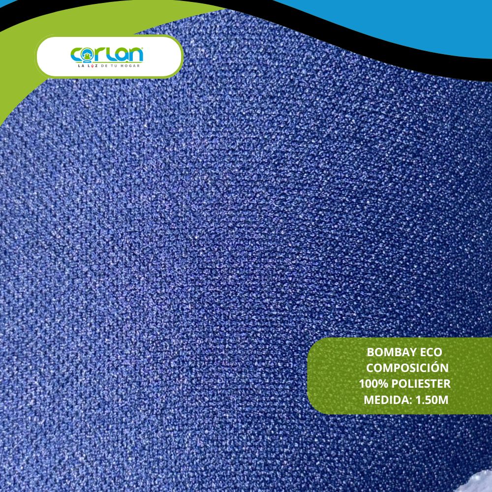 Tela Bombay Eco 1.50 m de Ancho | Suave, Resistente y Versátil para tus Proyectos
