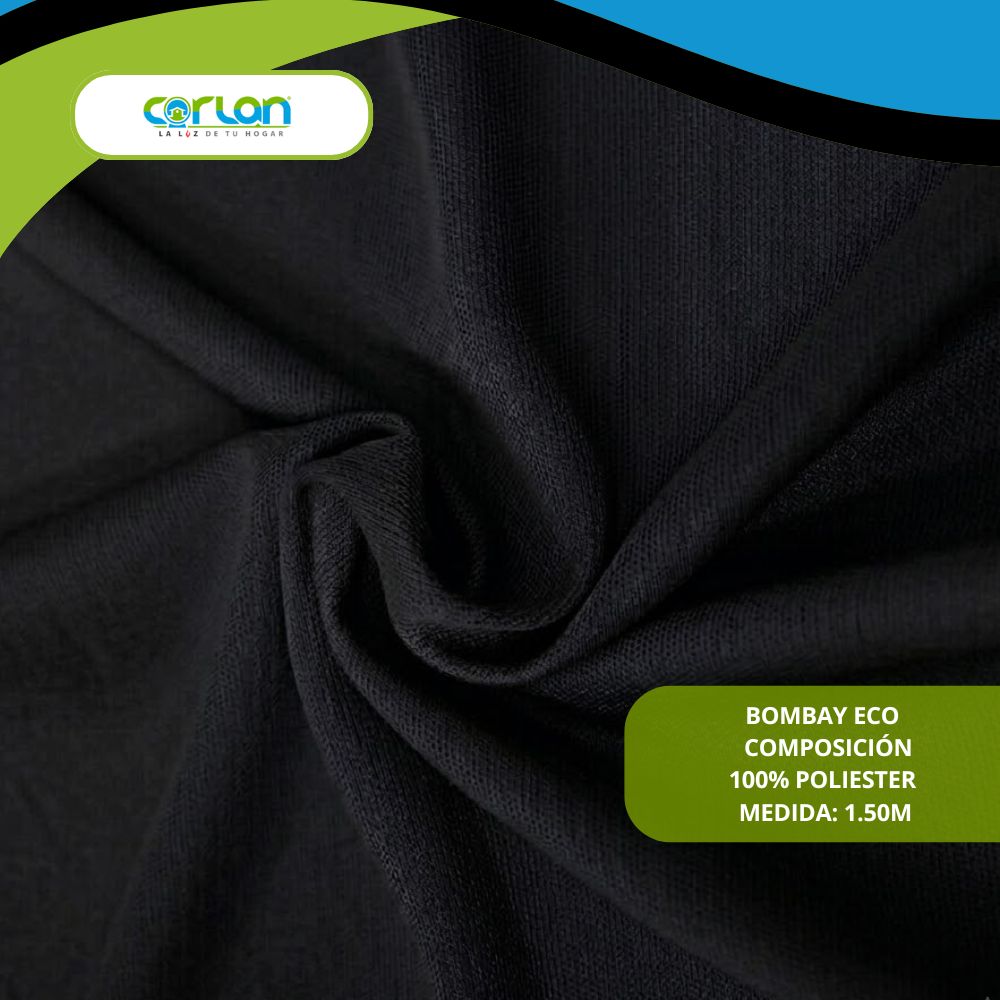 Tela Bombay Eco 1.50 m de Ancho | Suave, Resistente y Versátil para tus Proyectos