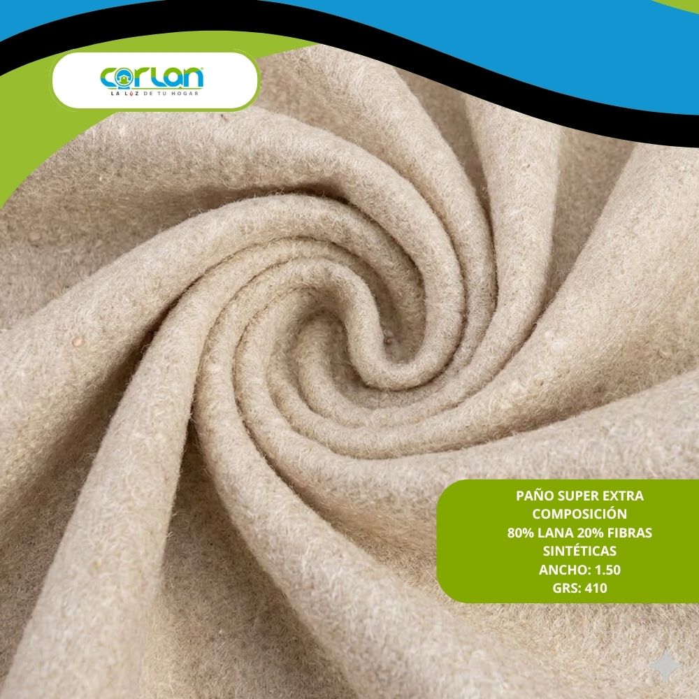 año Super Extra | 80% L 20% FS 1.50 m | Grueso, Cálido y Premium 410 g