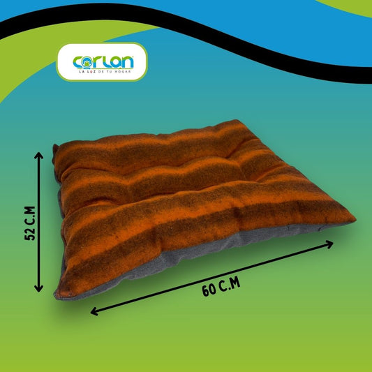 Cama para Mascota | Acolchonada| 52 x 60 C.M