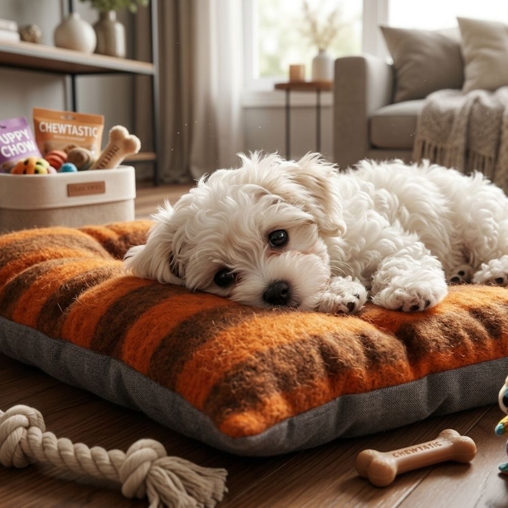 Cama para Mascota | Acolchonada| 52 x 60 C.M
