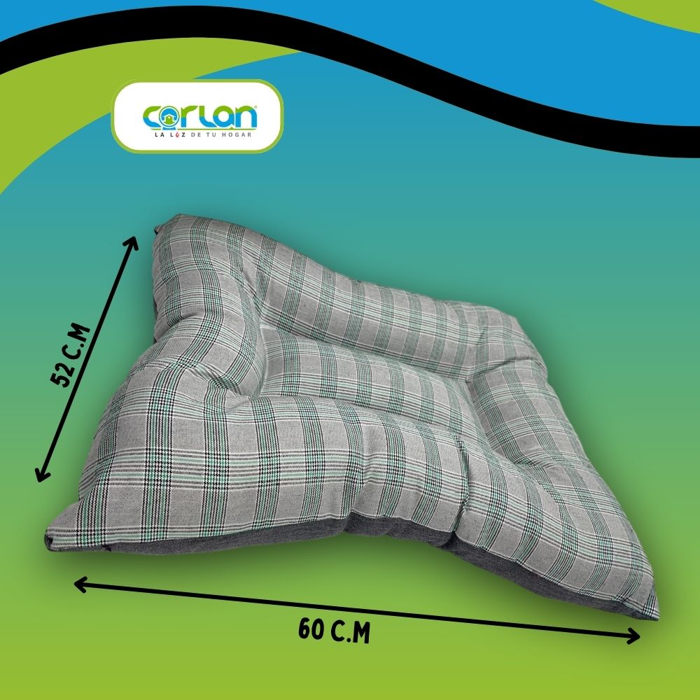 Cama para Mascota | Acolchonada| 52 x 60 C.M