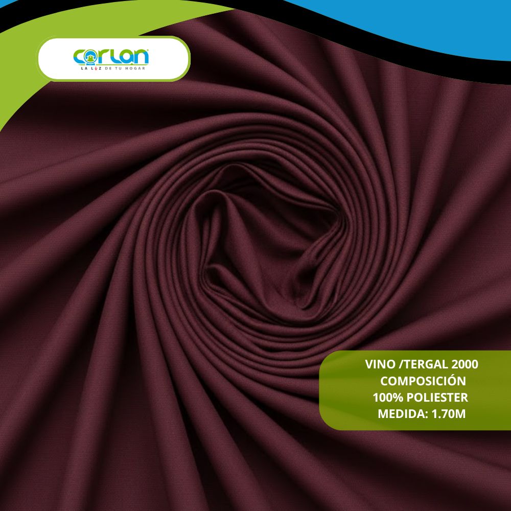 Tela Tergal 2000 1.70 m de Ancho | Resistente, Durable y Ideal para Confección