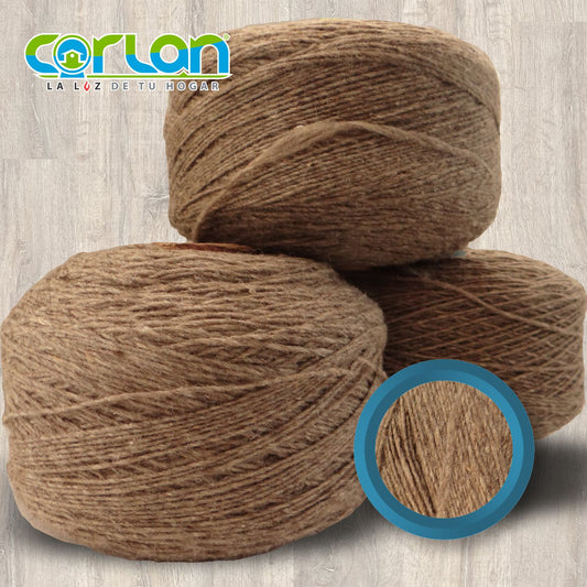 Hilo Trama 2.5 - 2 Cabos Negro Natural