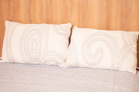 Par de Almohadas Hipoalergénicas, Antiácaros,  Frescas y Cómodas con cierre STD 50 x 70 cm